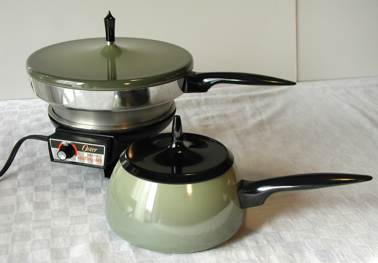 Vintage Oster Electric Chafing Dish & Fondue by SunsetSideVintage