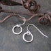 Reserved for Carol - TINY sterling hoop