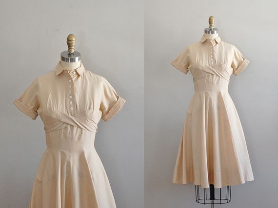 vintage 1950s Polite Safari dress by DearGolden on Etsy