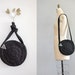corde bag / 1940s handbag / Circle Corde bag