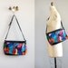 colorblock bag / patchwork bag / Colorblock Leather bag