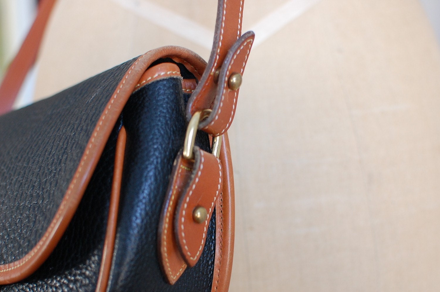 dooney and bourke vintage saddle bag