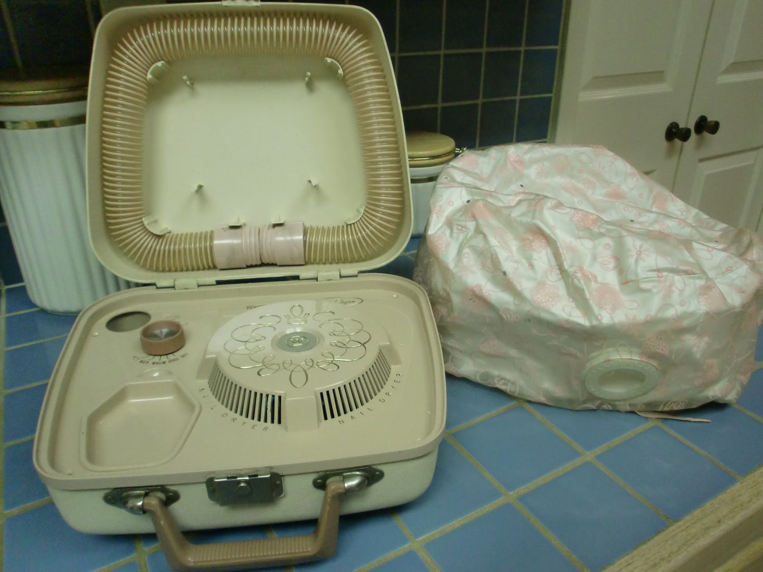 Hair Dryer 1960's Vintage with Carrying Case made