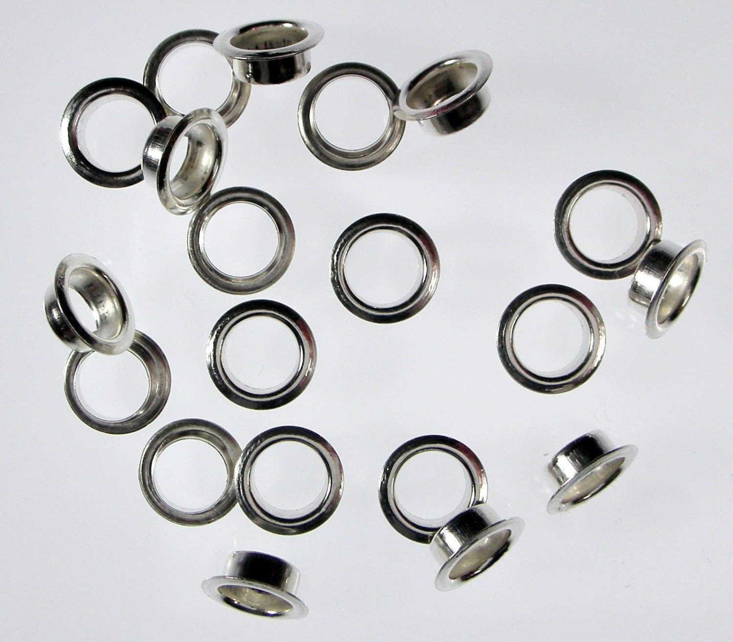 20 Sterling Silver Grommets/rivets for Pandora Biagi or