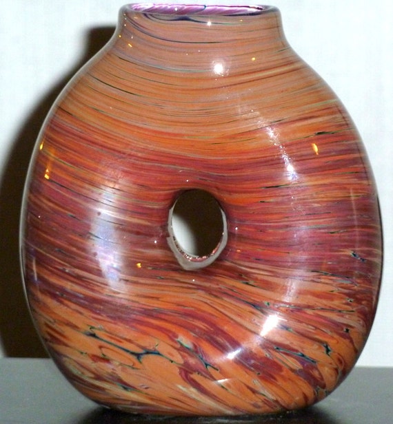 Hole Vase by lucidglass on Etsy