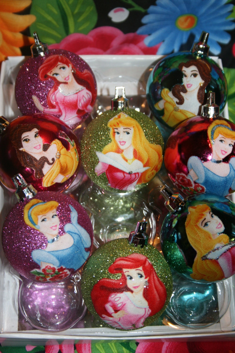 Disney Princess Christmas Ornaments