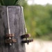 surgical steel earrings, Sterling Silver,Christmas Pine Wood, Handmade in France Long Pine