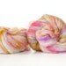 Wool-Merino-Batt Opaline Collection: Desert Diamond 3.8 oz // Wool Drum Carded Art Batt for spinning or needle felting