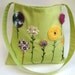 organic kids messenger bag / hope springs green eco friendly cross body purse