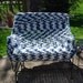 Shades of Blue Afghan