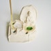 Buddha Incense Burner with Green Blue and Clear Recycled Glass