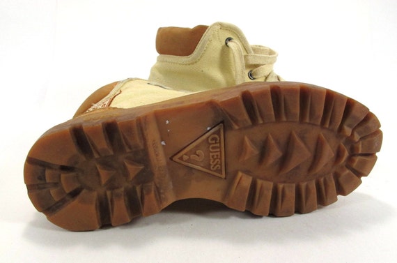 guess canvas boots