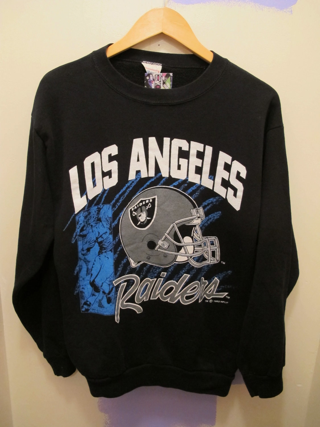 Vintage Los Angeles Raiders Crewneck Sweatshirt Size Large