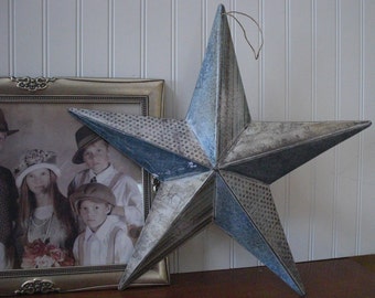 Tin Star Wall Decor