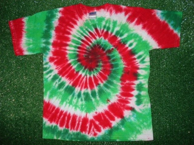 christmas tie dye t shirts