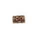 Bali Style 8X5mm solid copper tube bead spacer