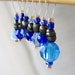 SALE - Lady in Satin - Seven Snag Free Stitch Markers - Fits Up To 4.0 mm (6 US)