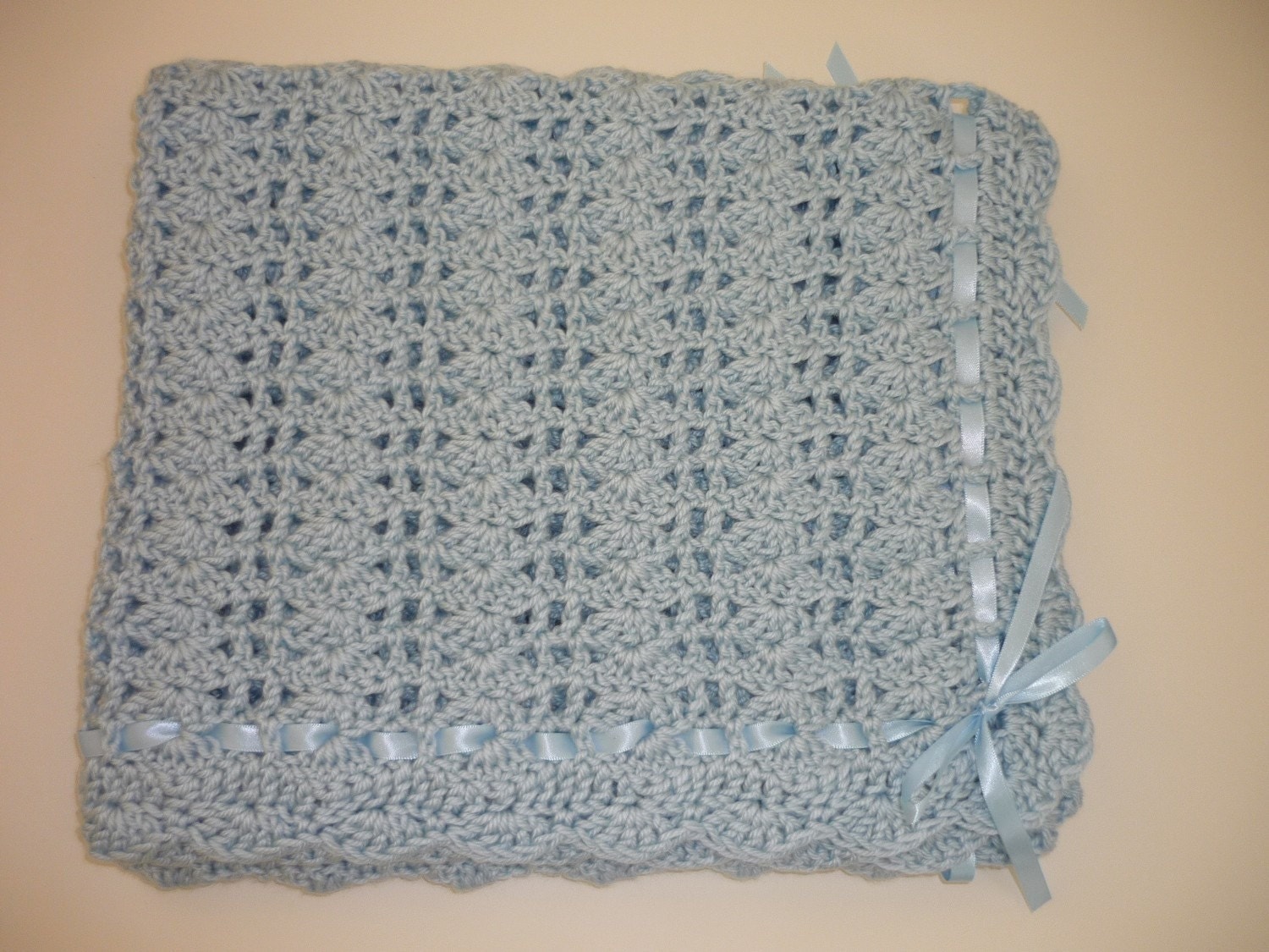 blanket crochet pattern crib by pegsyarncreations Blue Crochet Blanket Baby Afghan Afghan