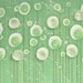 Green Poppy Painting - Original Acrylic Painting on Canvas Art - Small 20X16 - Green Home Decor - IN STOCK
