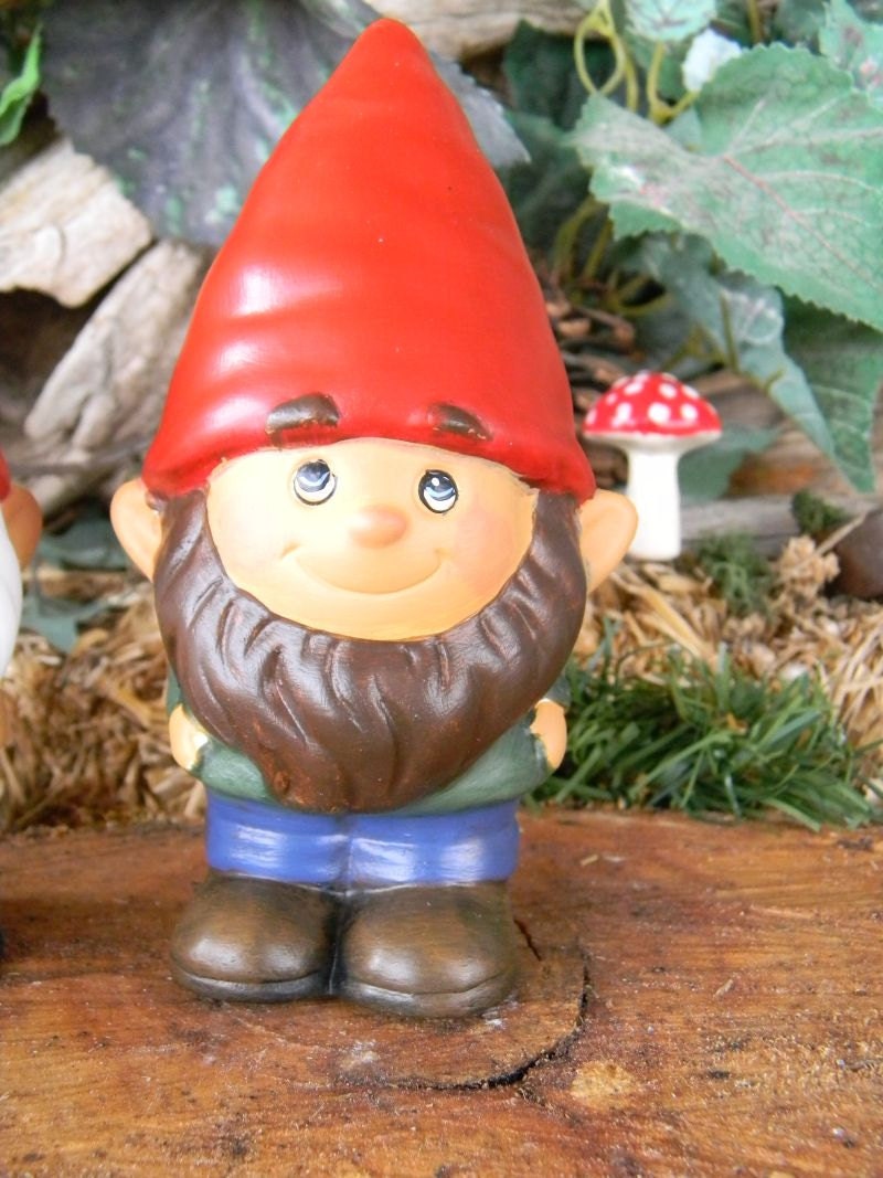 Garden Gnome Ceramic Mr. Gnomer lawn garden or home Gnome