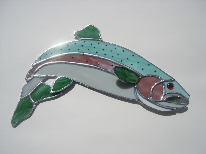 Stained Glass Rainbow Trout