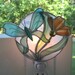 Misty Morning Stained Glass Butterfly Night Light