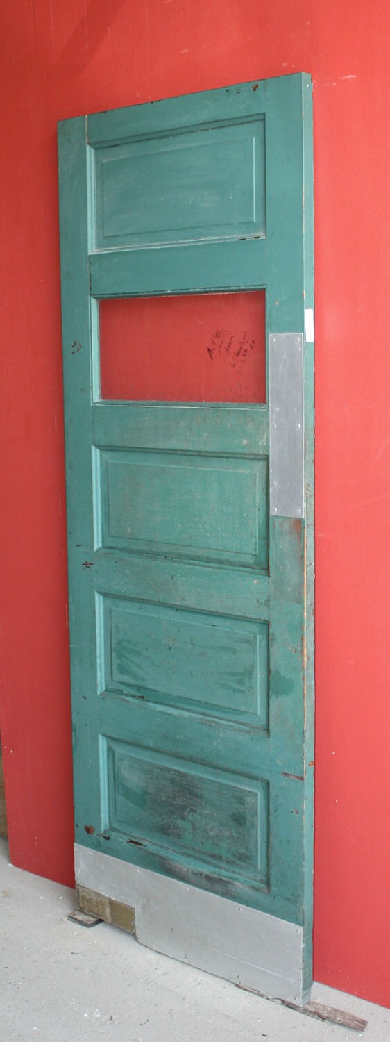 Rare Vintage Style Butler/Pantry Swinging Door With Hardware