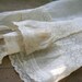 Vintage Early 1900's Sheer Lace APRON