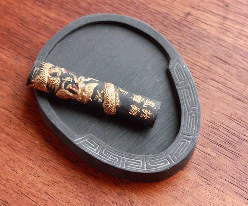 Sumi Ink Stick and Stone Sumi Painting Ink