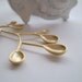 Branch Necklace - 14k Gold Plated Branch Pendant on Long Delicate Gold Filled Chain