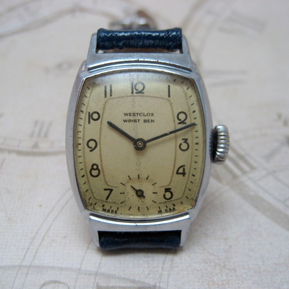 Vintage Westclox Wrist Ben Watch Manufactured in by ASecondTime