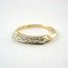 Vintage 14K/18K Gold Wedding Band - Circa 1960's - Mid Century Wedding Ring - Retro Wedding Band - Vintage Jewellery from A Second Time