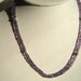 Amethyst and Bali Silver Necklace