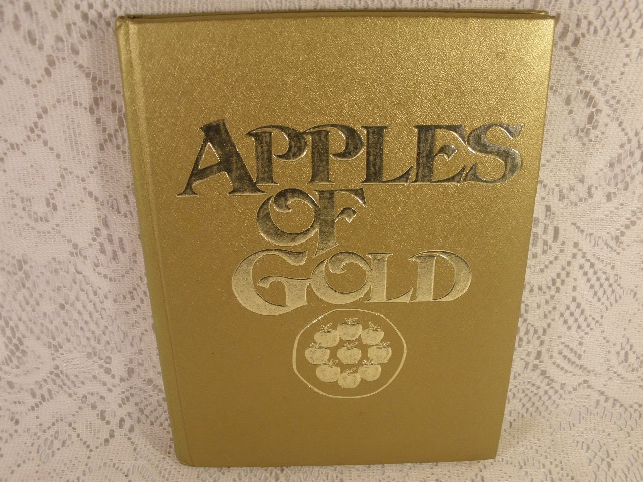 APPLES OF GOLD compiled by Jo Petty Vintage Hardback Book