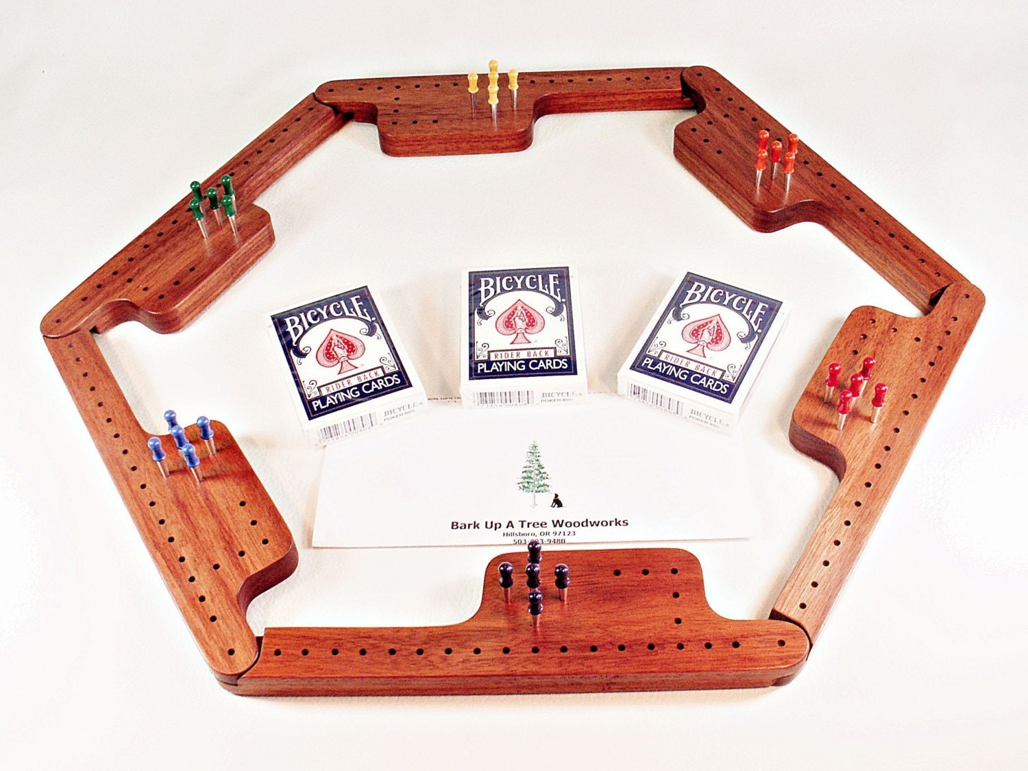 Pegs and Jokers Game Set Monkeywood