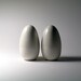 Salt and Pepper Shakers - Eggs