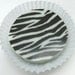 Designer Chocolate Covered Oreos -Black Zebra Print Birthday Party Favor or Gift
