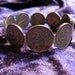 Lizard Coin Copper Bangle Bearded Dragon Australia ooak Frill neck