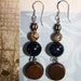 Midnight Wilderness earrings