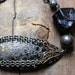 Benthos. Upcycled Spinner and Gemstone Bracelet.