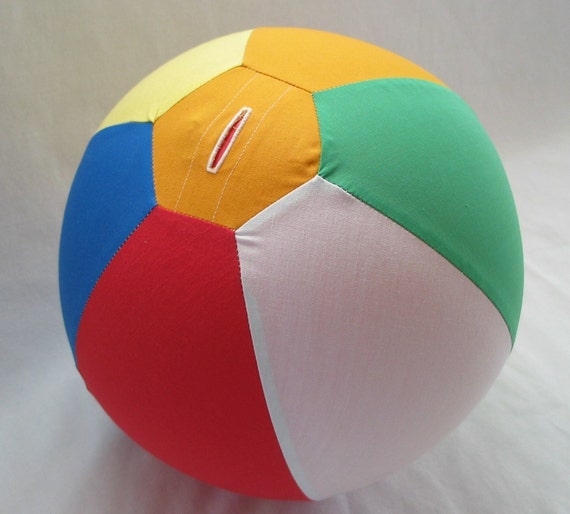 Fabric Balloon Ball Cover Classic Beach Ball TOY