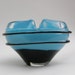 Bohemian Czech Art Glass Bowl / Ash Tray: Artist Frantisek Kouril, Beranek Glassworks