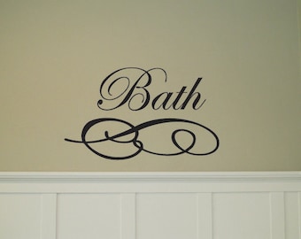 Bathroom stencils | Etsy