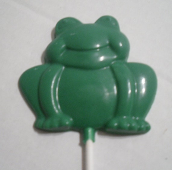 Large Frog Lollipops
