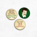 Ron Swanson Magnet Set of 3 Parks and Recreation inspired magnets
