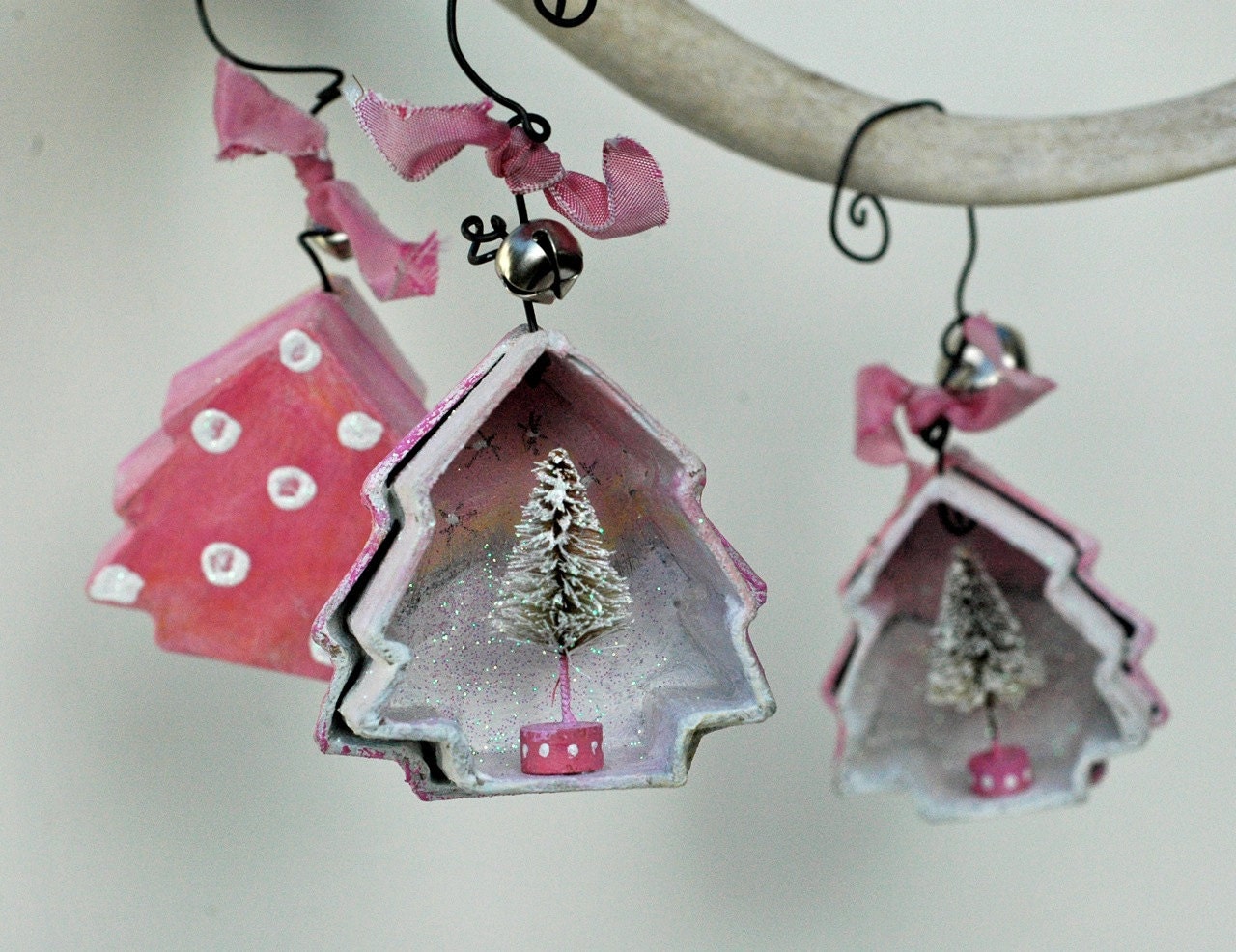 Pink Christmas Ornament