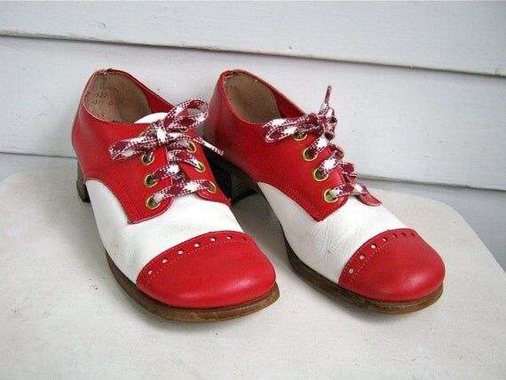 wingtip saddle shoes