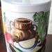 Italy Made Pottery Cookie Jar With Fruit Designs VINTAGE On SaLe Now