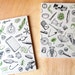 On sale, Collect Small Things Objects Journal, small blank sketch book, made with recycled paper, fun gift for children or toy collector