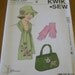 Hat, bag, shawl, gloves, flowers 3397 pattern Kwik Sew uncut